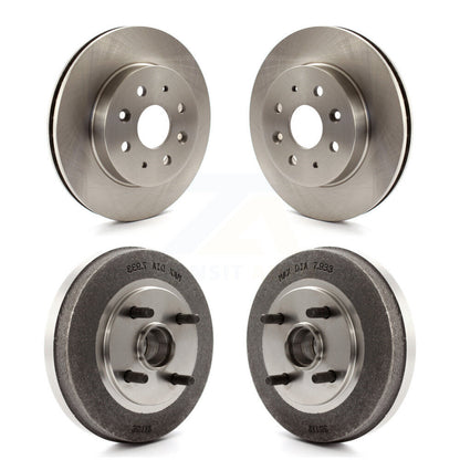 Kit de tambours de rotors de frein à disque avant et arrière pour Kia Rio 2003 – 2005, sans ABS K8-102026