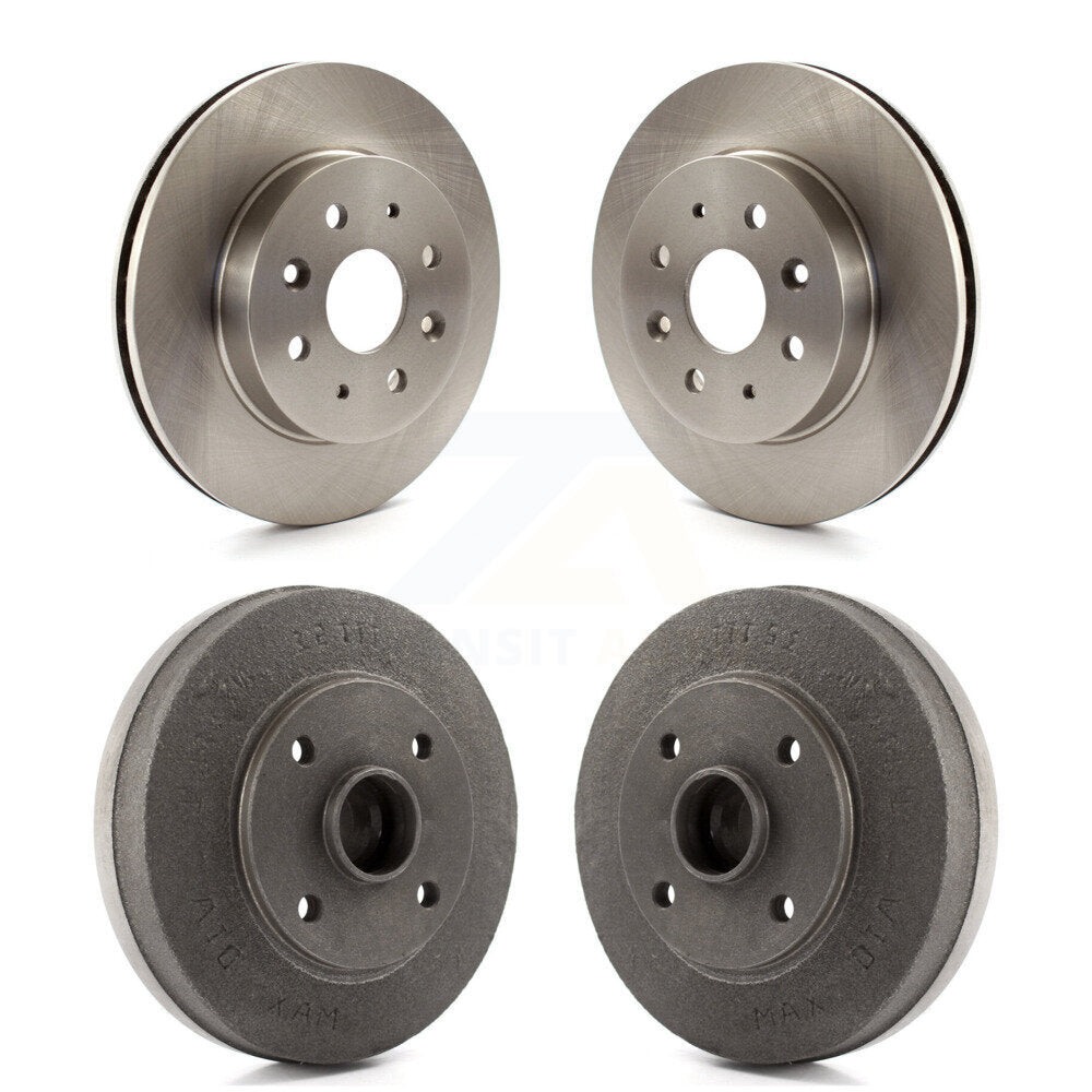 Kit de rotors de frein à disque avant et arrière, pour Kia Rio 2003 – 2005, 4 roues ABS