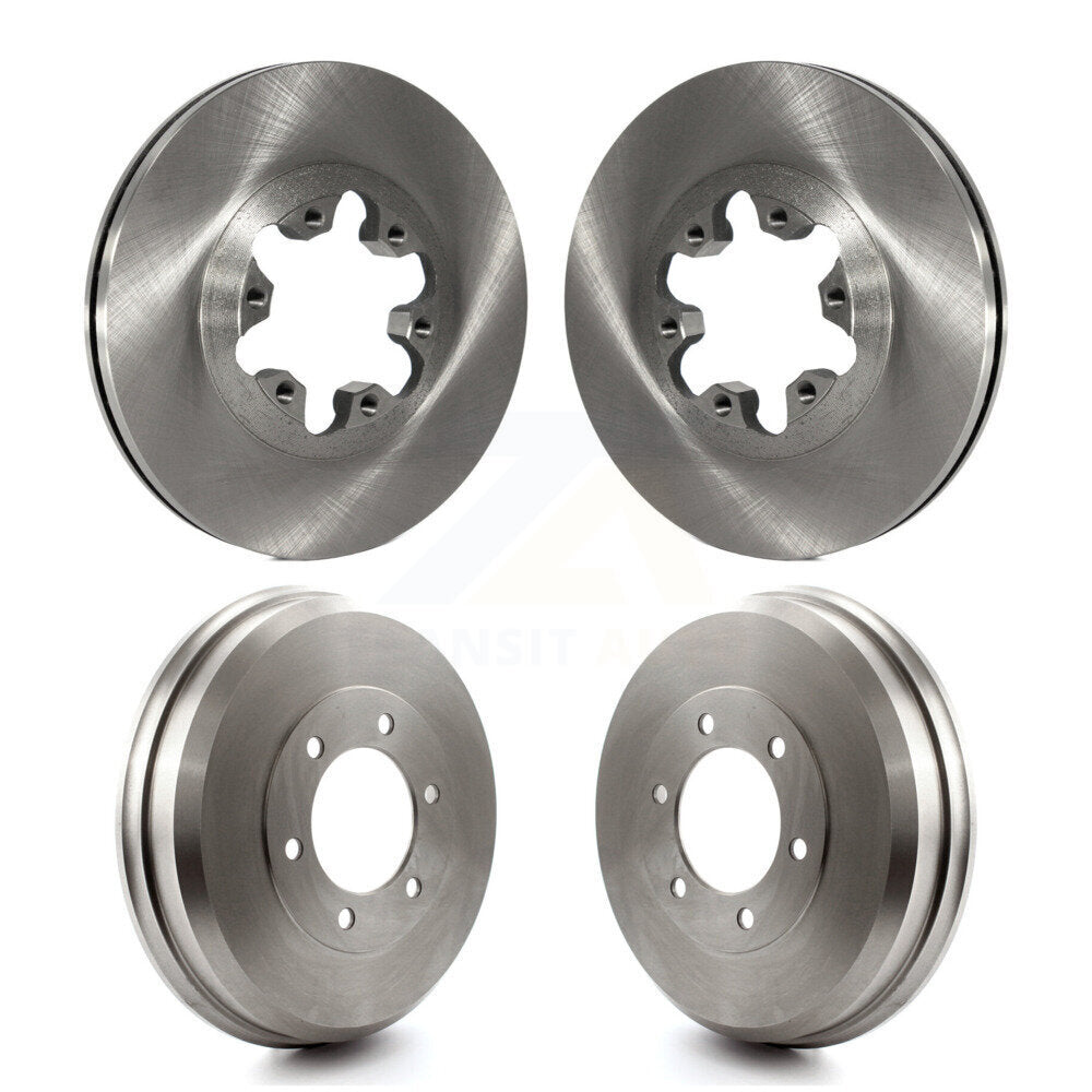 Kit de tambours de rotors de frein avant et arrière, pour Chevrolet Colorado GMC Canyon Isuzu i-280