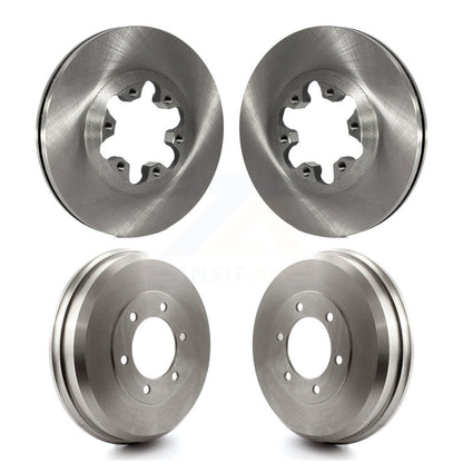 Kit de tambours de rotors de frein avant et arrière, pour Chevrolet Colorado GMC Canyon Isuzu i-280