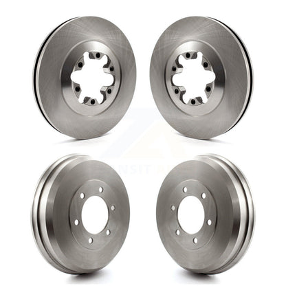 Kit de tambour de Rotor de frein à disque avant et arrière, pour Chevrolet Colorado GMC Canyo 2009 – 2012