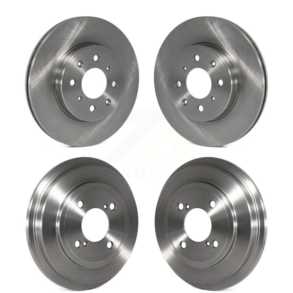 Kit de tambours de rotors de frein à disque avant et arrière pour Honda Fit 2015-2020 K8-102032