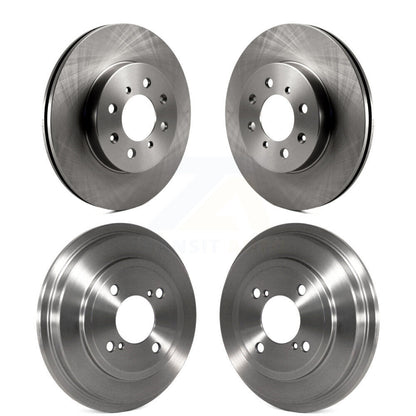 Kit de tambours de rotors de frein à disque avant et arrière pour Honda Fit K8-102033
