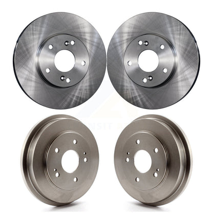 Kit de tambours de rotors de frein à disque avant et arrière, pour Honda Civic Accord Fit K8-102034