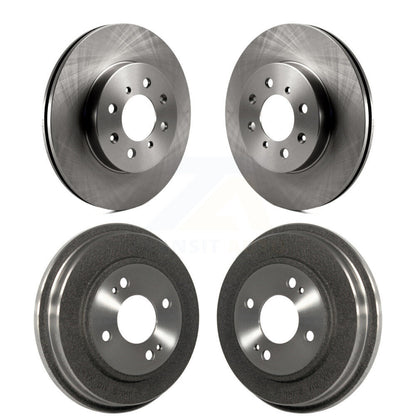 Kit de tambours de rotors de frein à disque avant et arrière pour Honda Civic Fit Insight K8-102035