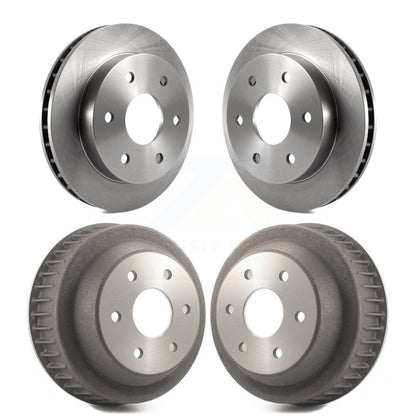 Kit de tambours de rotors de frein à disque avant et arrière, pour K1500 GMC Chevrolet K2500 K8-102037