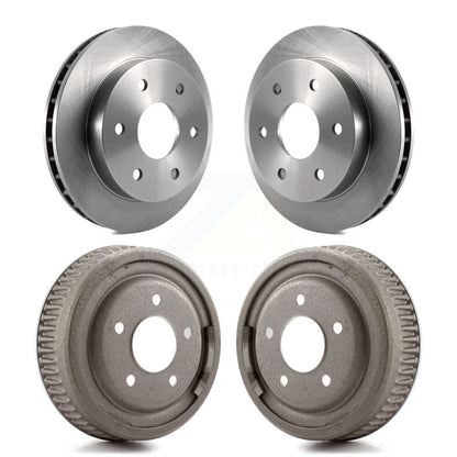 Kit de tambours de rotors de frein à disque avant et arrière pour GMC Yukon 4WD K8-102038