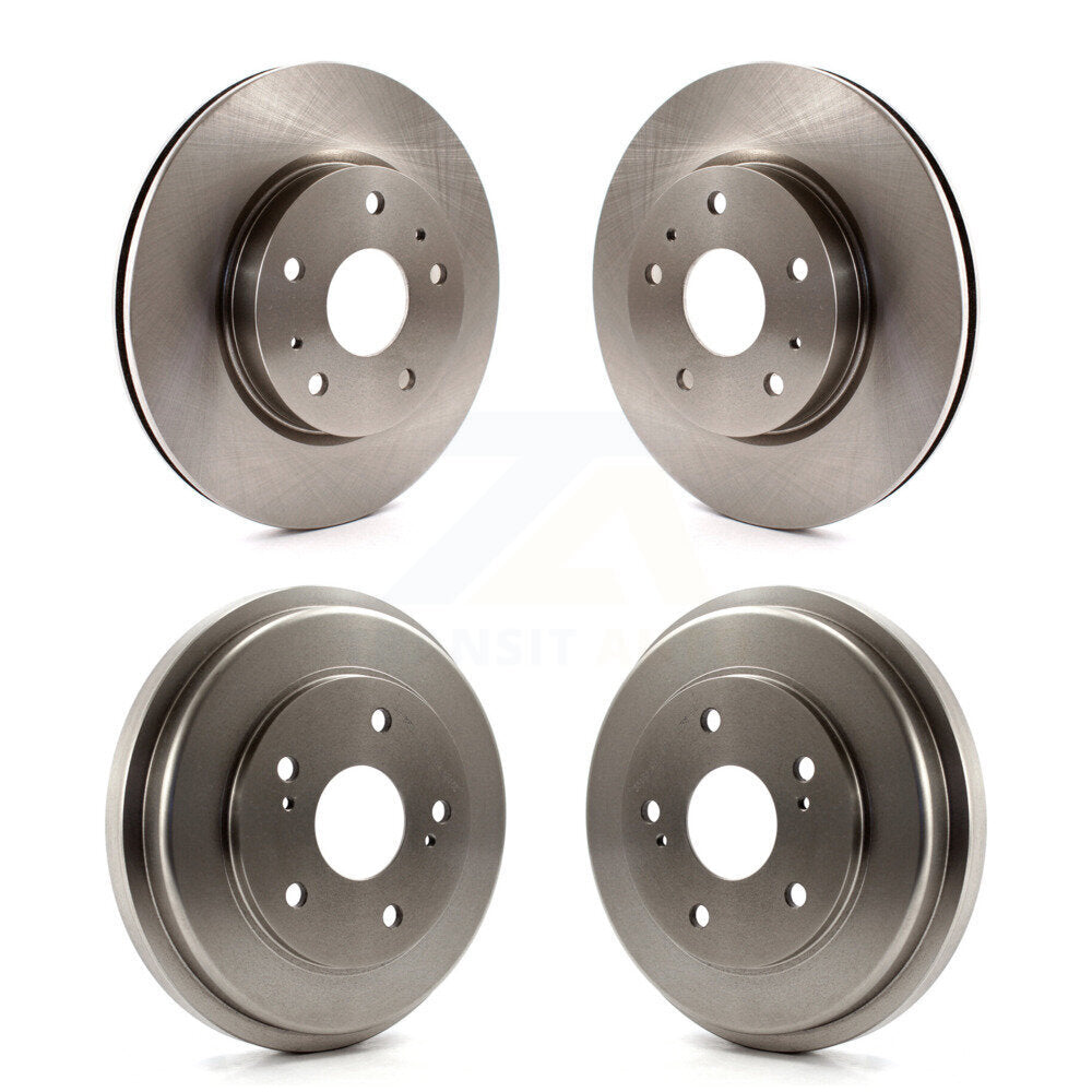 Kit de rotors de frein à disque avant et arrière, pour Suzuki SX4 2007 – 2012, frein arrière à tambour