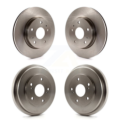 Kit de rotors de frein à disque avant et arrière, pour Suzuki SX4 2007 – 2012, frein arrière à tambour