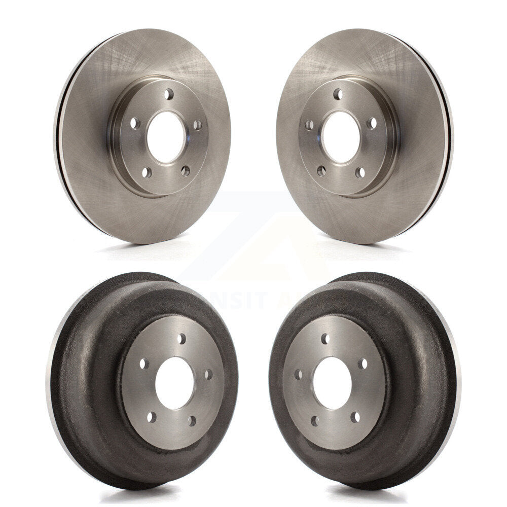 Kit de tambours de rotors de frein à disque avant et arrière pour Ford Transit Connect 2010-2013