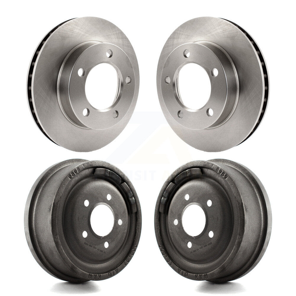 Kit de tambours de rotors de frein avant et arrière pour Ford F-150 4WD 1983 avec Dru de 10 pouces de diamètre