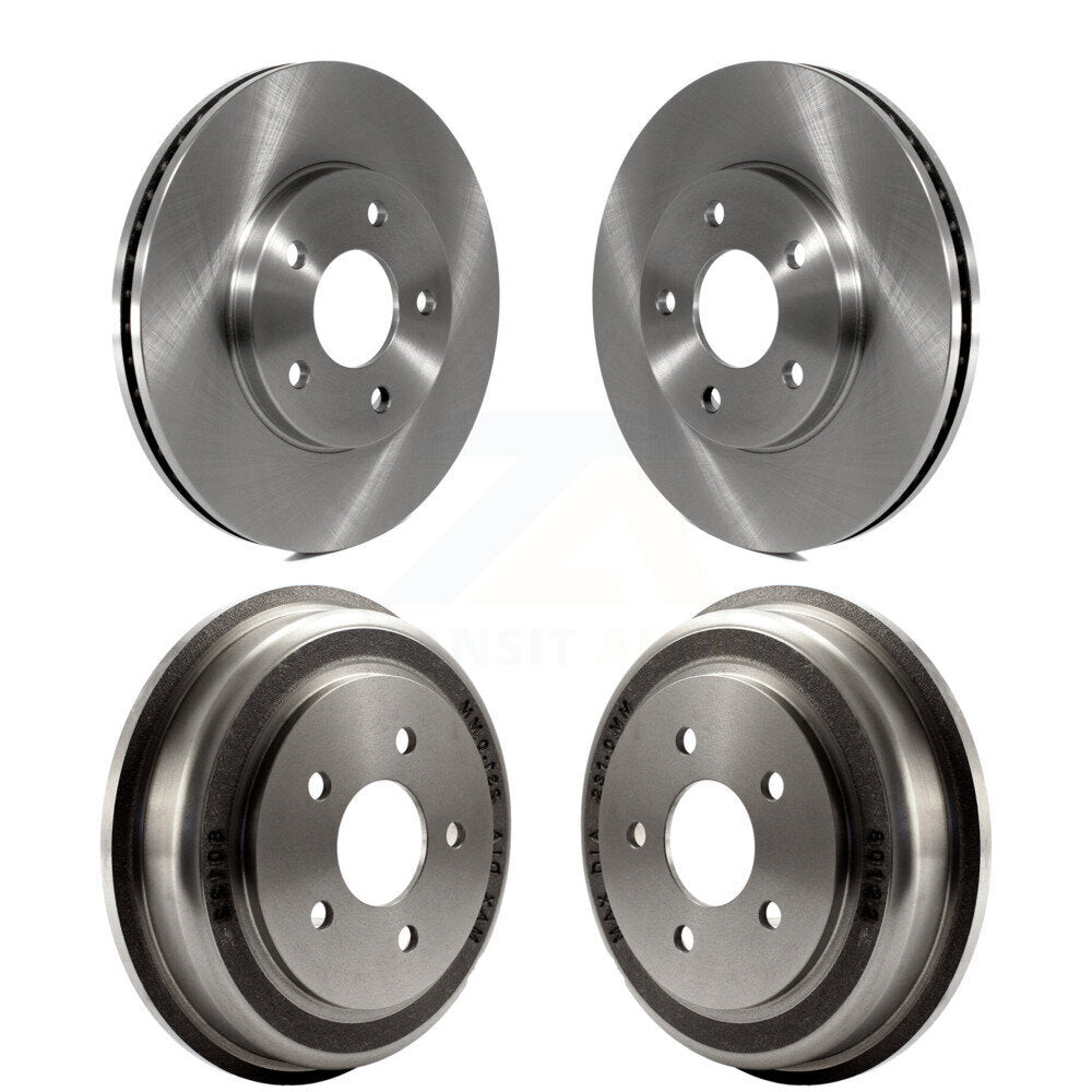 Kit de tambours de rotors de frein à disque avant et arrière pour Chevrolet HHR K8-102058