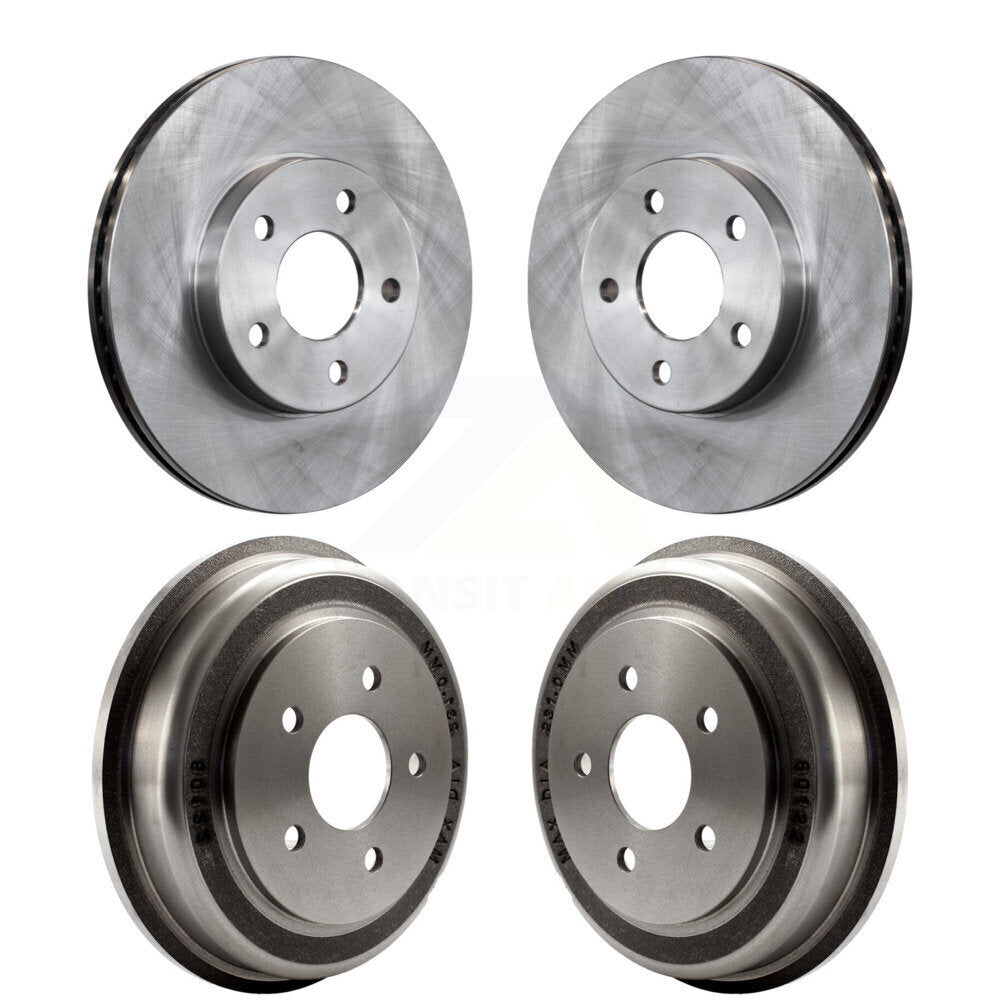Kit de tambours de rotors de frein à disque avant et arrière, pour Chevrolet Cobalt Pontiac G5 K8-10206