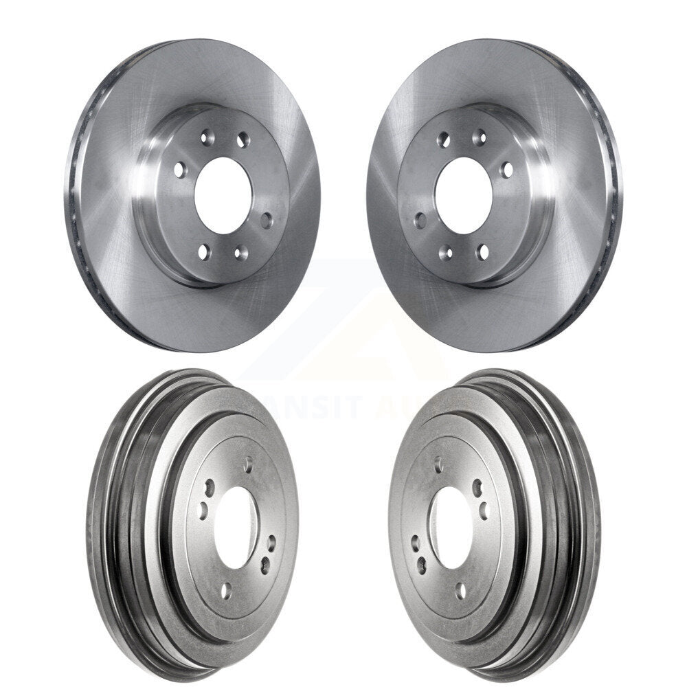 Kit de tambours de rotors de frein à disque avant et arrière, pour Hyundai Accent Kia Rio Rio5 K8-10206