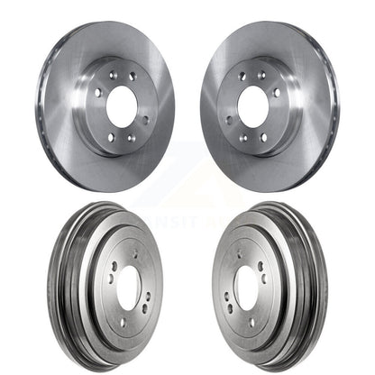 Kit de tambours de rotors de frein à disque avant et arrière, pour Hyundai Accent Kia Rio Rio5 K8-10206