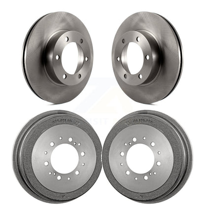 Kit de tambours de rotors de frein à disque avant et arrière pour Toyota Tundra 2000-2002 K8-102065