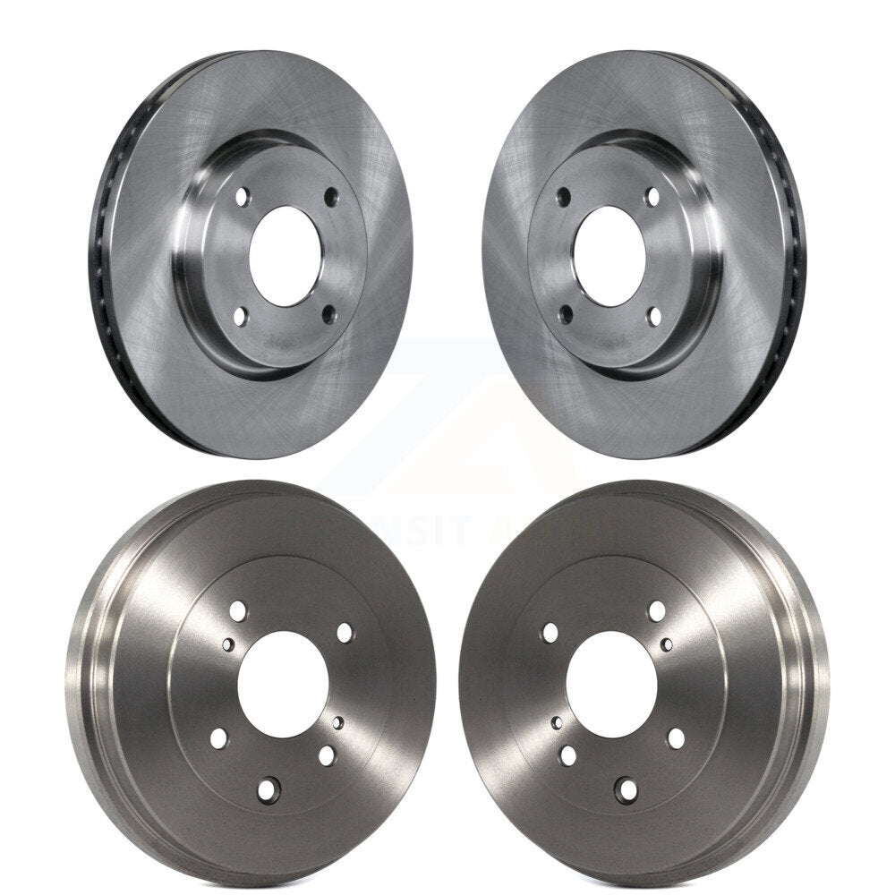 Kit de tambours de rotors de frein à disque avant et arrière, pour Nissan Versa Sentra Cube K8-102068