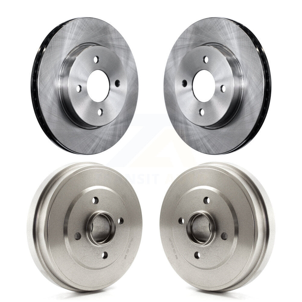 Kit de tambours de rotors de frein à disque avant et arrière, pour Nissan Micra Versa Note K8-102069