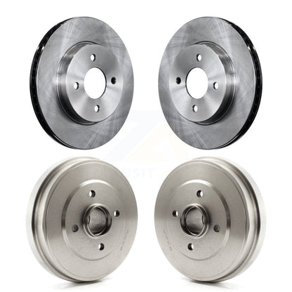Kit de tambours de rotors de frein à disque avant et arrière, pour Nissan Micra Versa Note K8-102069