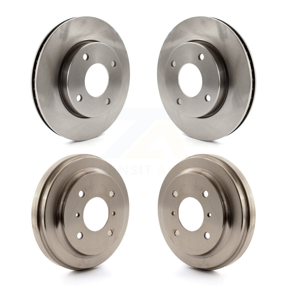Kit de tambours de rotors de frein à disque avant et arrière, pour Nissan Versa 2009 l 2011 K8-10207