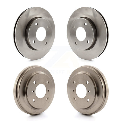 Kit de tambours de rotors de frein à disque avant et arrière, pour Nissan Versa 2009 l 2011 K8-10207