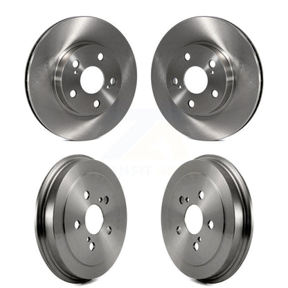 Kit de tambours de rotors de frein à disque avant et arrière pour Toyota Prius 2004-2008 K8-102080