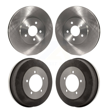 Kit de tambours de rotors de frein à disque avant et arrière pour berline Dodge Stratus 2002 K8-102087