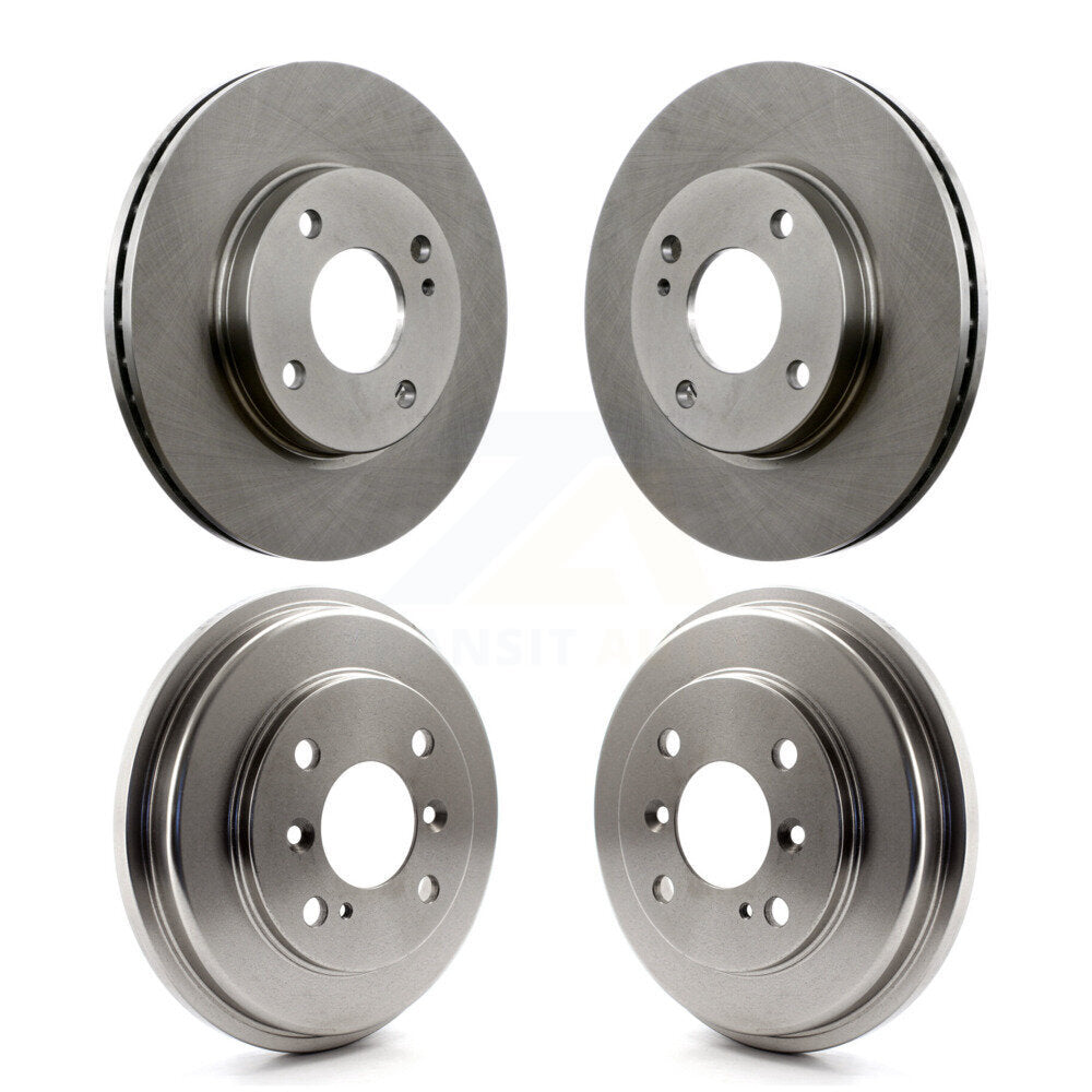 Kit de tambours de rotors de frein à disque avant et arrière pour Ford Fiesta K8-102088