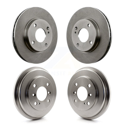Kit de tambours de rotors de frein à disque avant et arrière pour Ford Fiesta K8-102088
