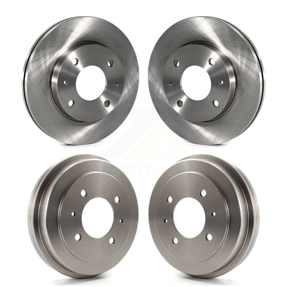 Kit de tambours de rotors de frein avant et arrière, pour Hyundai Elantra 2002 – 2006, frein arrière à tambour