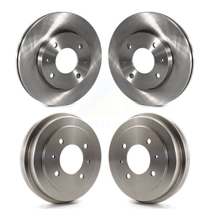 Kit de tambours de rotors de frein avant et arrière, pour Hyundai Elantra 2002 – 2006, frein arrière à tambour