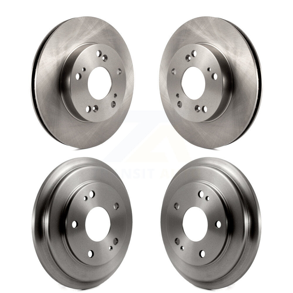 Kit de tambours de rotors de frein à disque avant et arrière pour Honda Civic K8-102091