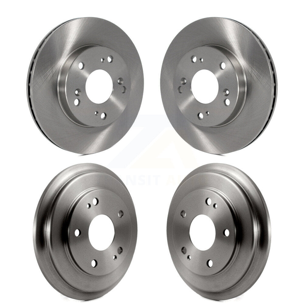 Kit de tambours de rotors de frein à disque avant et arrière pour Honda Civic K8-102095
