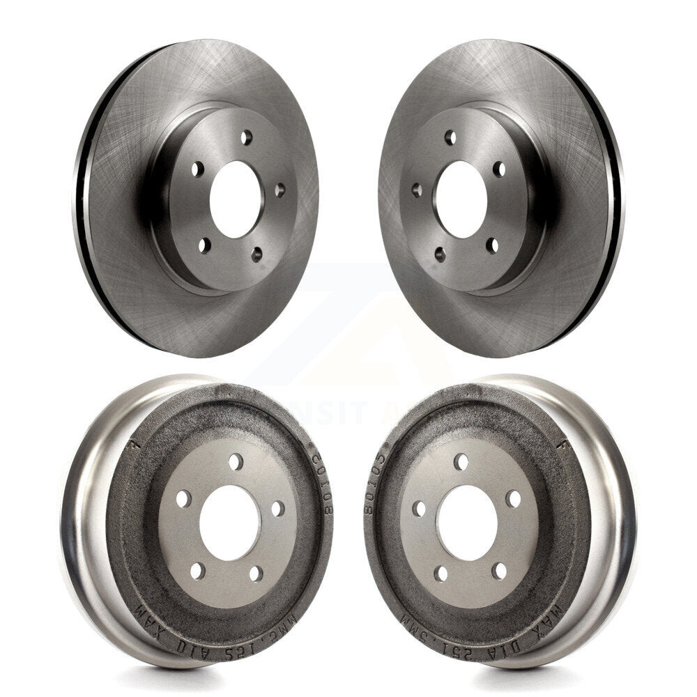 Kit de tambour de Rotor de frein avant et arrière, pour Saturn Vue Chevrolet Equinox Pontiac Torren
