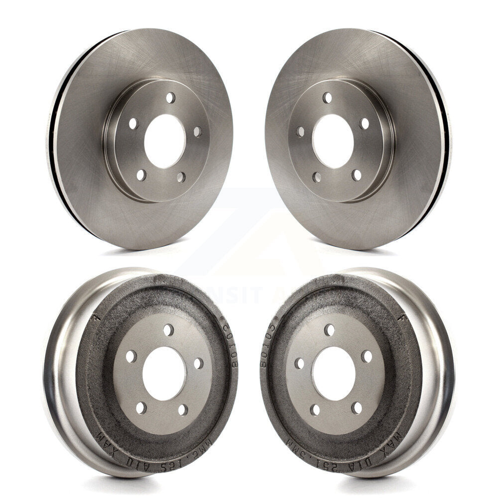 Kit de tambour de Rotor de frein à disque avant et arrière, pour Pontiac Aztek AWD avec freins arrière