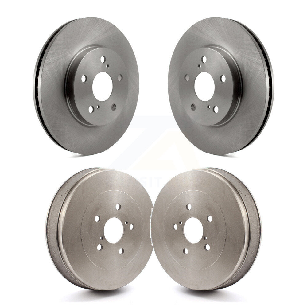 Kit de tambours de rotors de frein à disque avant et arrière pour Toyota Sienna 2004-2010 K8-102106