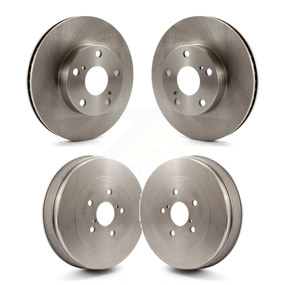 Kit de tambours de rotors de frein à disque avant et arrière pour Toyota Tacoma avec 5 roues à écrous