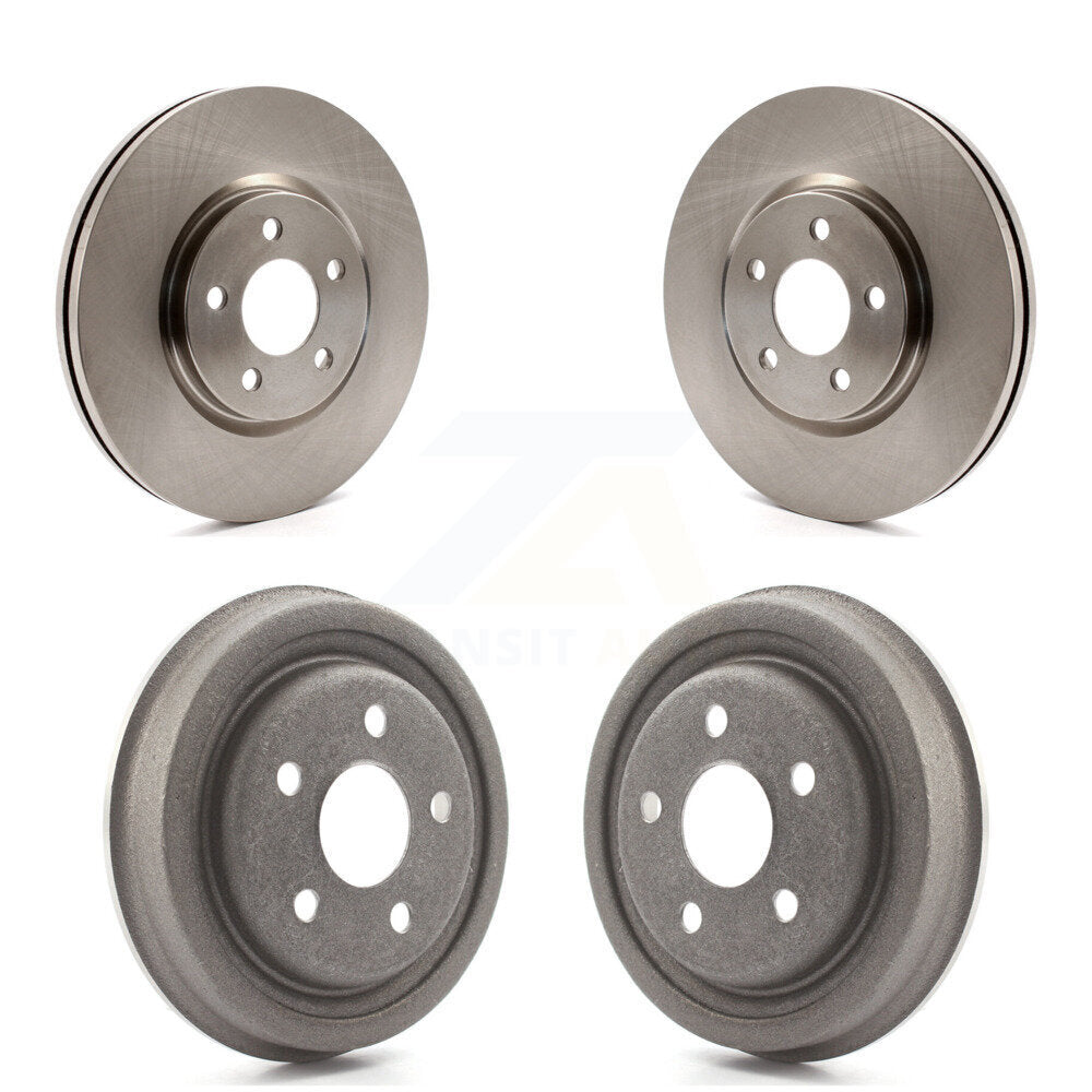 Kit de tambours de rotors de frein à disque avant et arrière pour Dodge Neon SRT-4 2003 K8-102115