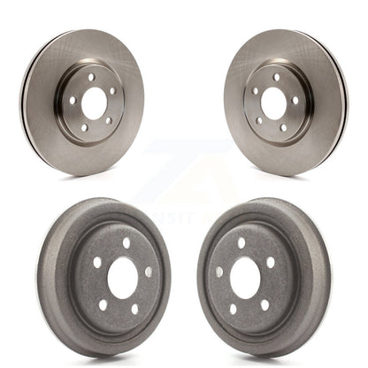 Kit de tambours de rotors de frein à disque avant et arrière pour Dodge Neon SRT-4 2003 K8-102115