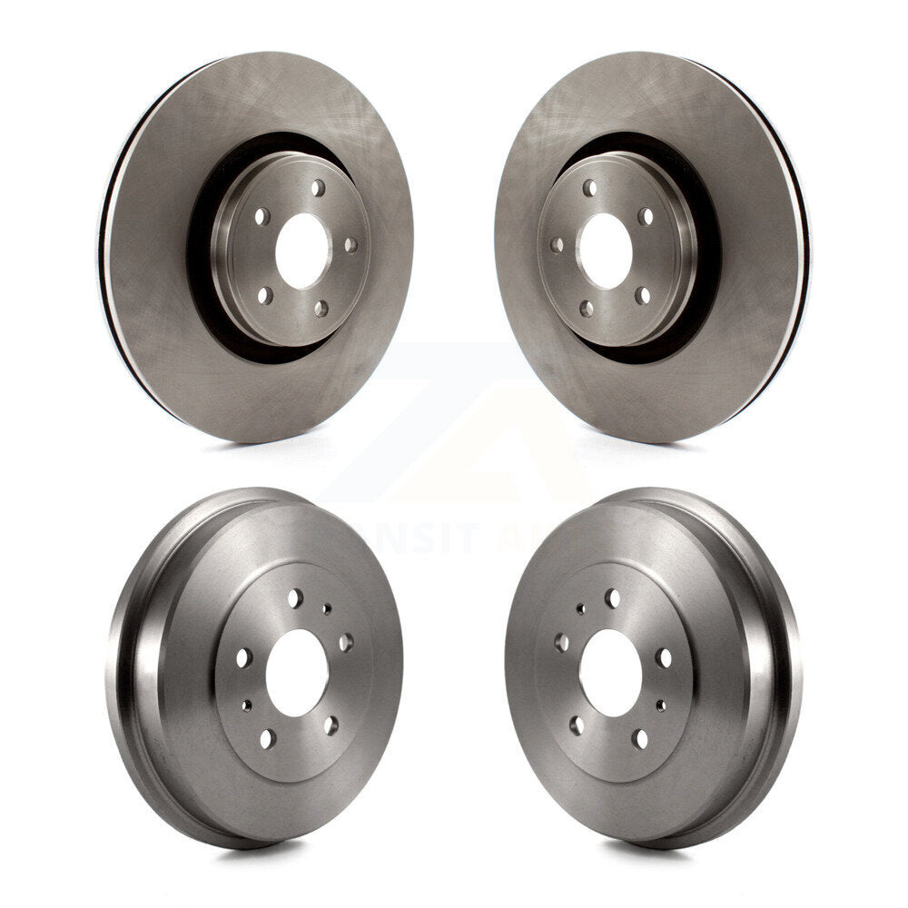 Kit de tambours de rotors de frein avant et arrière pour Ford Focus 13-18 avec Roto de 335 mm de diamètre