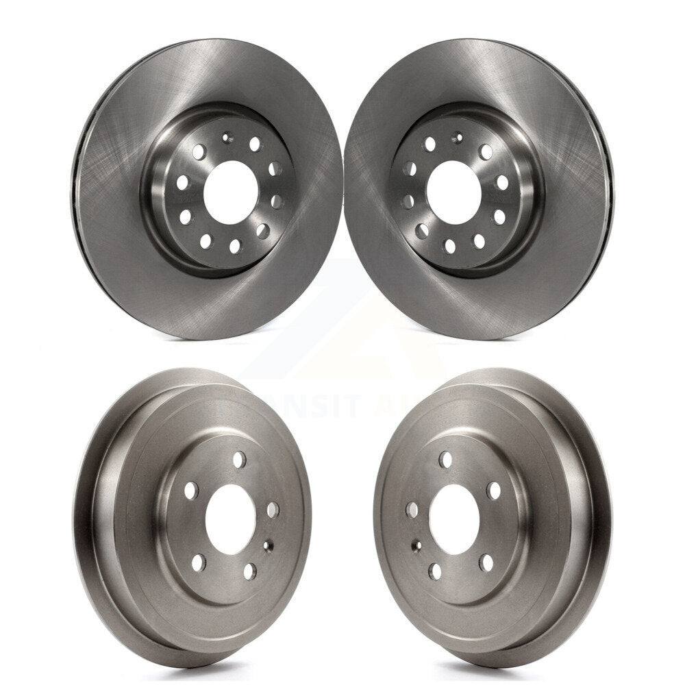 Kit de tambours de rotors de frein à disque avant et arrière, pour Volkswagen Jetta Beetle K8-102123