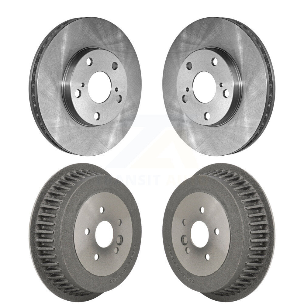 Kit de tambours de rotors de frein à disque avant et arrière pour Toyota Sienna 1998-2003 K8-102129