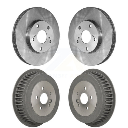 Kit de tambours de rotors de frein à disque avant et arrière pour Toyota Sienna 1998-2003 K8-102129