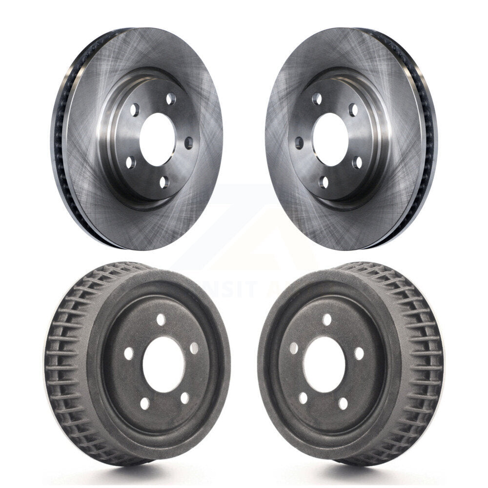 Kit de tambours de rotors de frein à disque avant et arrière pour Pontiac Montana AWD 2005 K8-102136