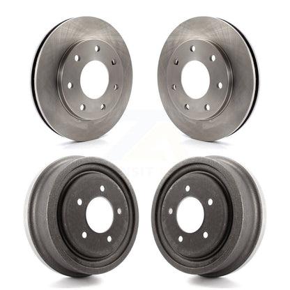 Kit de tambours de rotors de frein à disque avant et arrière pour Ford F-150 4WD 1999 avec roue à 7 écrous