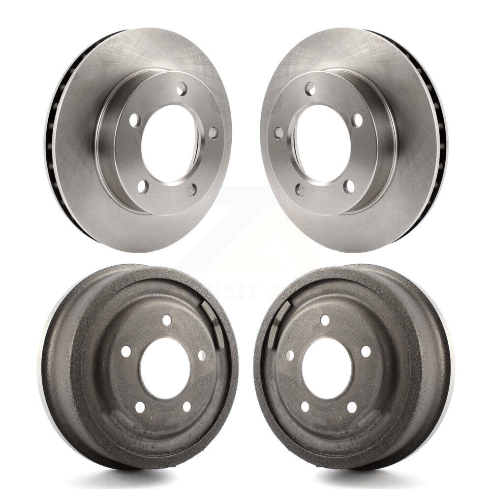 Kit de tambours de rotors de frein à disque avant et arrière pour Ford F-150 Bronco K8-102143