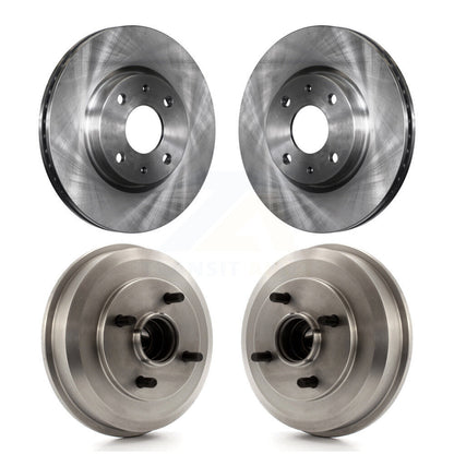 Kit de tambour de rotors de frein à disque avant et arrière pour roulement de roue Ford Focus 2008 inclus