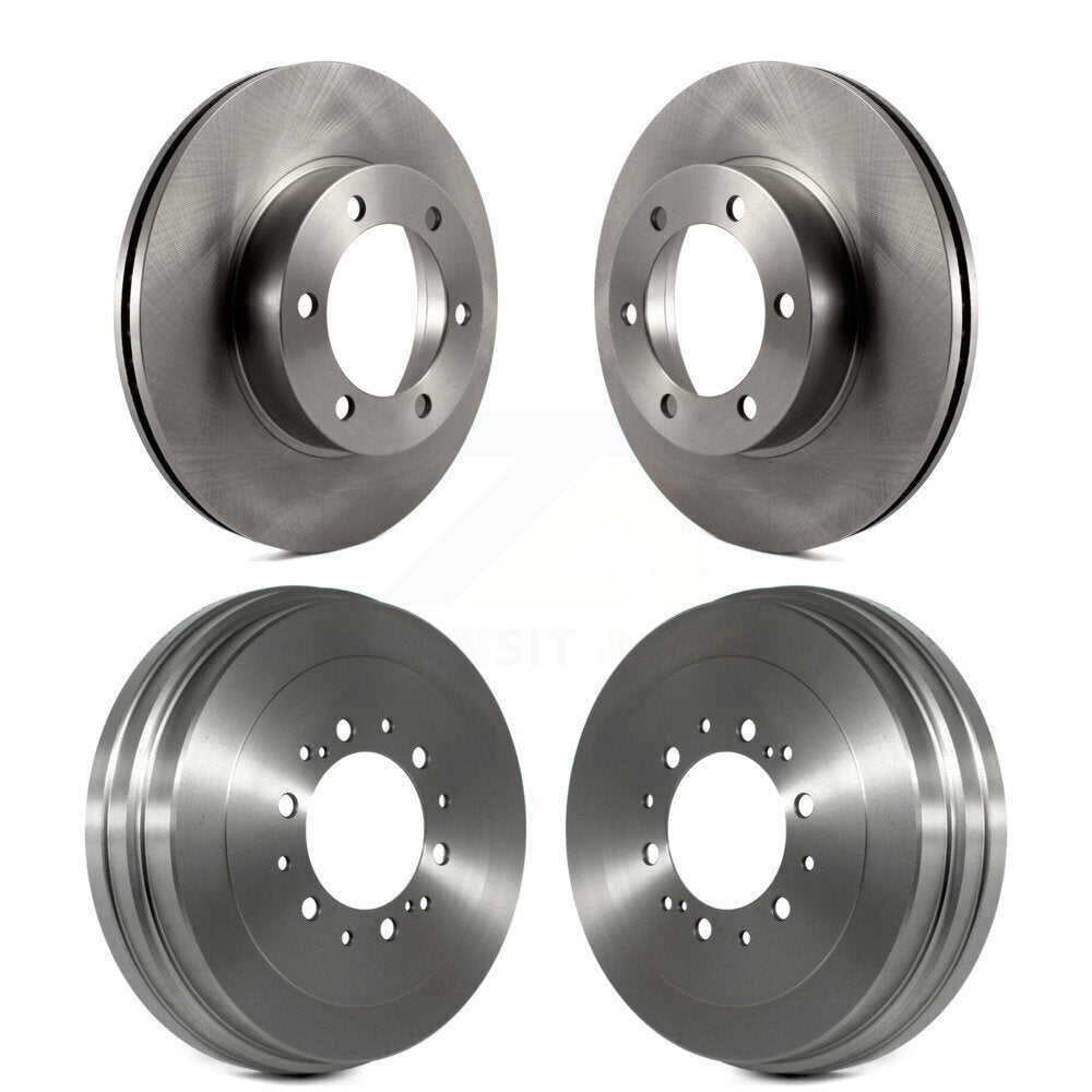 Kit de tambours de rotors de frein à disque avant et arrière pour Toyota Tundra K8-102149