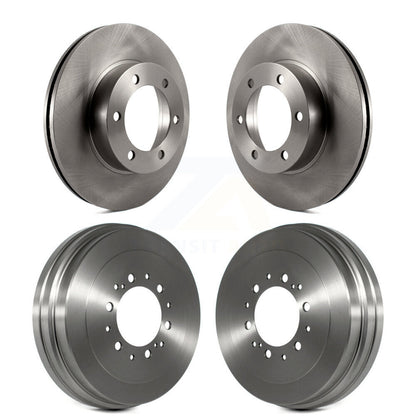 Kit de tambours de rotors de frein à disque avant et arrière pour Toyota Tundra K8-102149