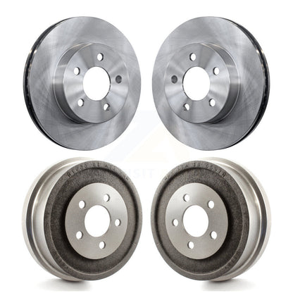 Kit de tambours de rotors de frein à disque avant et arrière pour Jeep Liberty 2002 K8-102157